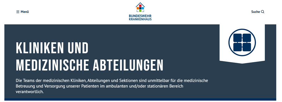 Kliniken und Medizinische Abteilungen