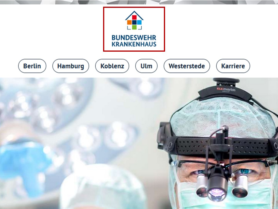 Logo Bundeswehrkrankenhaus