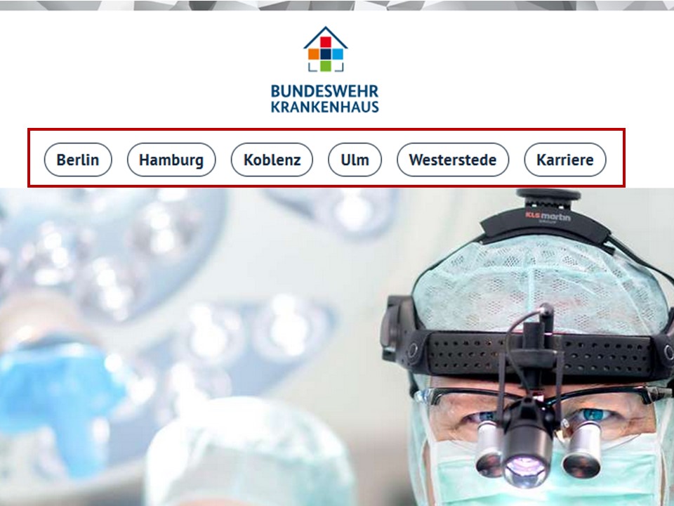 Die Schnell-Navigation