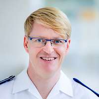 Leiter Pneumologie Oberfeldarzt Dr. med Daniel Gagiannis in der Klinik für Innere Medizin am Bundeswehrkrankenhaus Ulm