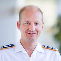 Klinischer Direktor Oberstarzt Dr. med. Sebastian Kupferschmid der Klinik für Augenheilkunde am Bundeswehrkrankenhaus Ulm