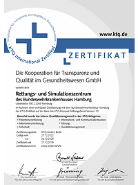 KTQ Zertifizierung Rettungs- und Simulationszentrum