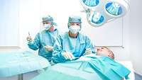Ambulante Operation in der Klinik für Dermatologie, Venerologie und Allergologie am Bundeswehrkrankenhaus Westerstede