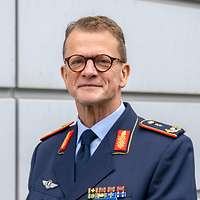 Kommandeur und Ärztlicher Direktor Generalarzt Dr. Thomas Harbaum vom Bundeswehrkrankenhaus Hamburg