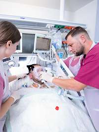 Intensivstation am Bundeswehrkrankenhaus Hamburg