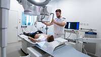 Röntgen in der Klinik für Radiologie am Bundeswehrkrankenhaus Hamburg
