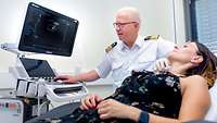 Sonographie in der Klinik für Neurologie am BundeswehrZentralkrankenhaus Koblenz
