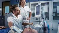 Ultraschalluntersuchung in der Klinik für Allgemein-, Viszeral- und Thoraxchirurgie