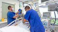 Intensiv-Station im Bundeswehrkrankenhaus Ulm
