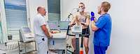Elektrokardiogramm in der Klinik für Innere Medizin am Bundeswehrkrankenhaus Westerstede Elektrokardiogramm in der Klinik für Innere Medizin am Bundeswehrkrankenhaus Westerstede