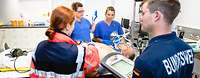 Schockraum in der Notaufnahme des Bundeswehrkrankenhaus Westerstede Schockraum in der Notaufnahme des Bundeswehrkrankenhaus Westerstede
