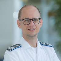 Sektionsleiter OP-Management Oberfeldarzt Dr. Marcel Franke vom Bundeswehrkrankenhaus Ulm