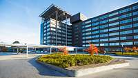 Außenansicht vom Bundeswehrkrankenhaus Ulm