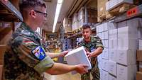Versorgung des BundeswehrZentralkrankenhaus Koblenz durch die Krankenhausapotheke mit Arzneimitteln und Medizinprodukten