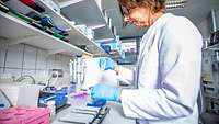 DNA-Extraktion im molekularpathologischen Labor