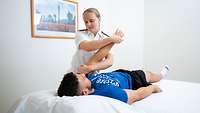 Manuelle Physiotherapie am Bundeswehrkrankenhaus Hamburg