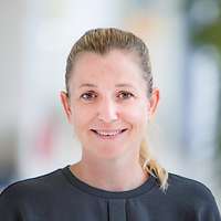 Frau Christina Raab von der Pflegedienstleitung des Bundeswehrkrankenhaus Ulm