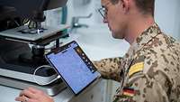 Mikroskopische Untersuchung in der Infektiologie und Tropenmedizin am Bundeswehrkrankenhaus Berlin