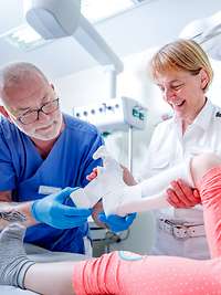 Ambulante Behandlung in der Klinik für Orthopädie und Unfallchirurgie am Bundeswehrkrankenhaus Westerstede Ambulante Behandlung in der Klinik für Orthopädie und Unfallchirurgie am Bundeswehrkrankenhaus Westerstede