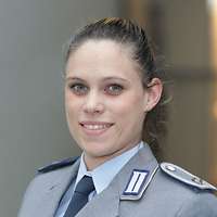 Geschäftszimmer/Abteilungsfeldwebel Hauptfeldwebel Nora Gericke