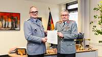 Beförderung Oberstarzt Prof.Dr.med. Friemert Benedikt