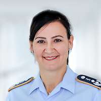 Stellv. Klinische Direktorin und Oberfeldarzt Dr. Sandra Schmidt der Klinik für Hals-, Nasen- und Ohrenheilkunde