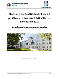 Qualitätsbericht 2020