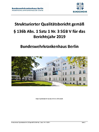 Qualitätsbericht 2019