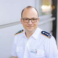 Leiter Sachgebiet Medizincontrolling Oberfeldarzt Dr. Andreas Spiegel vom Bundeswehrkrankenhaus Hamburg