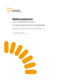 Qualitätsbericht 2013