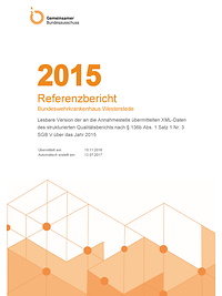 Qualitätsbericht 2015