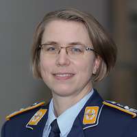 Leitende Oberärztin Sektion B der Klinik für Innere Medizin Oberfeldarzt Dr. Eva Vogelsang