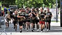 Der Zieleinlauf im Team war die Herausforderung
