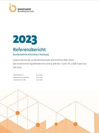 Qualitätsbericht 2023 Titelblatt