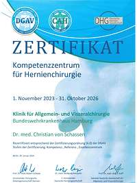 Kompetenzzentrum für Hernienchirurgie 2023-2026