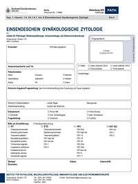 Einsendeantrag Gyn-Zyto