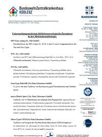 Leistungskatalog Infetktiologie